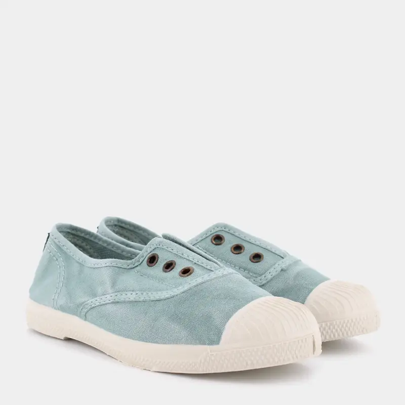 Sneakers Natural World da Bambina, azzurro miniatura 2