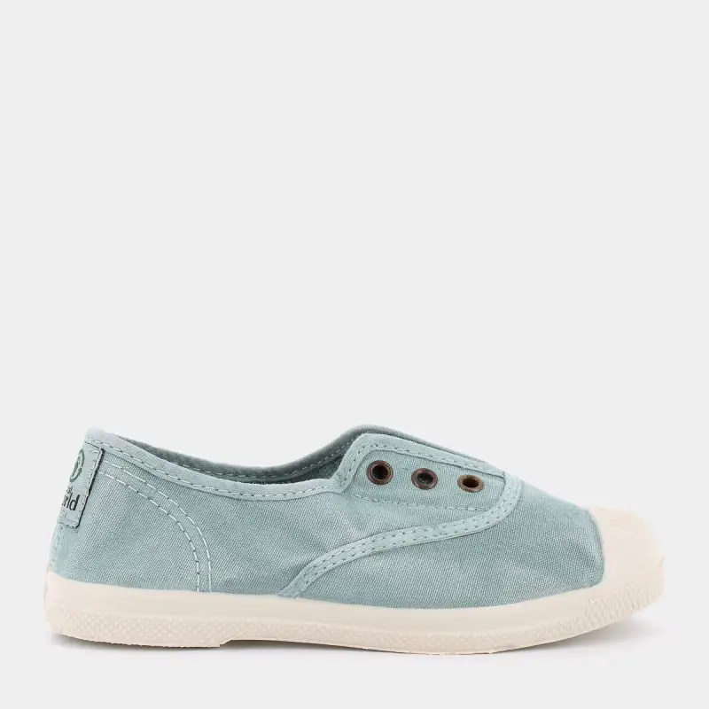 Sneakers Natural World da Bambina, azzurro