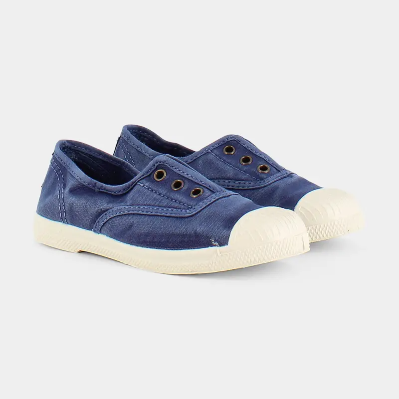 Sneakers Natural World da Bambino, blu miniatura 2