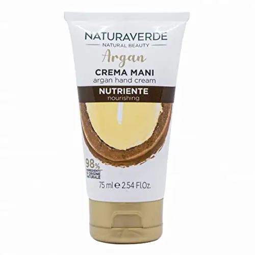 Naturaverde | Natural Beauty - Crema Mani Nutriente all'Olio di Argan, per Mani Secche e Screpolate, Ingredienti di