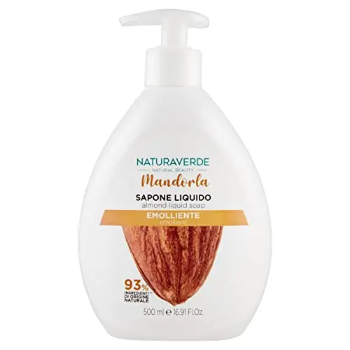 Naturaverde | Natural Beauty - Sapone Liquido Aloe Vera, Sapone Mani Idratante, Ingredienti di Origine Naturale, 500ml