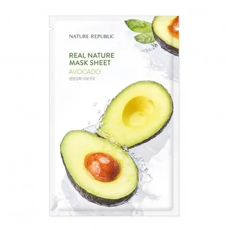 Foglio Maschera Avocado Real Nature 23gr
