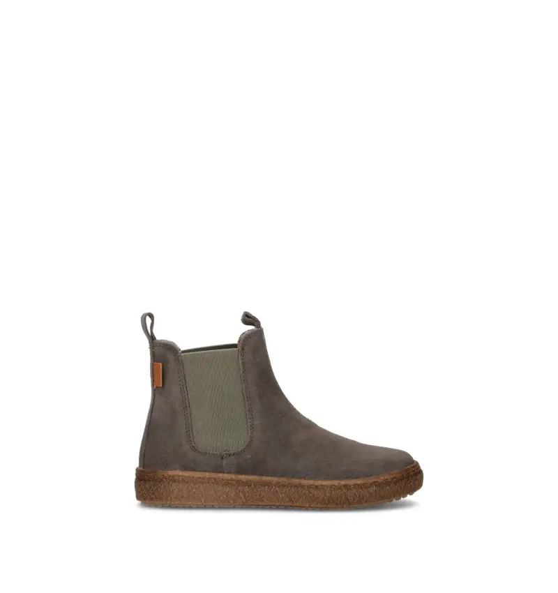 Beatles bimbi antracite in suede Vario