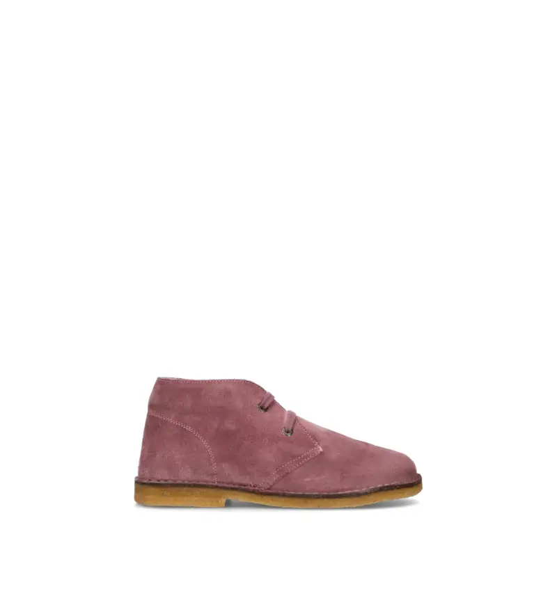 Polacco bimba rosa in suede Vario