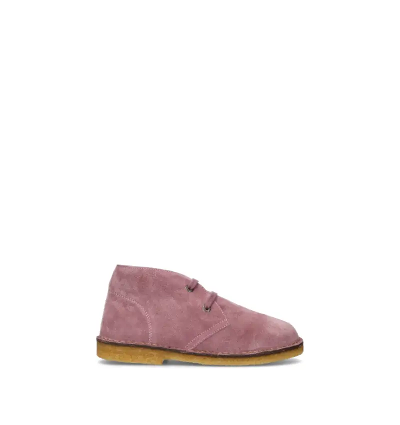 Polacco bimba rosa in suede Vario