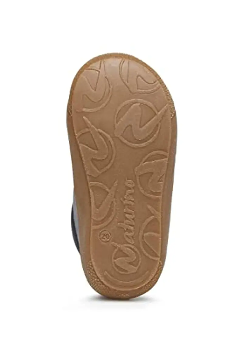 Naturino Scarpine Primi Passi in Nappa Foderate Lana, Blu Scuro 24 miniatura 3
