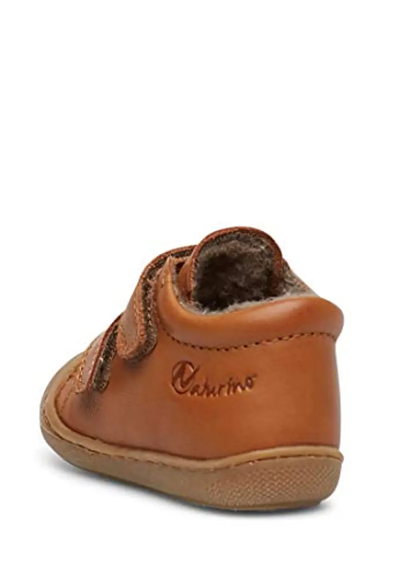 Naturino Scarpine Primi Passi in Nappa Foderate Lana, Cognac 26 miniatura 2