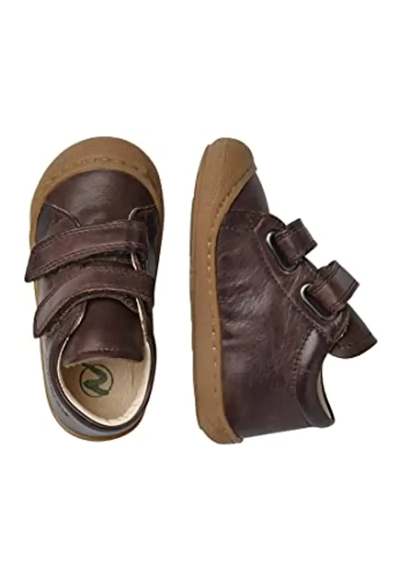 Naturino Scarpine Primi Passi in Pelle, Marrone Scuro 21 miniatura 2