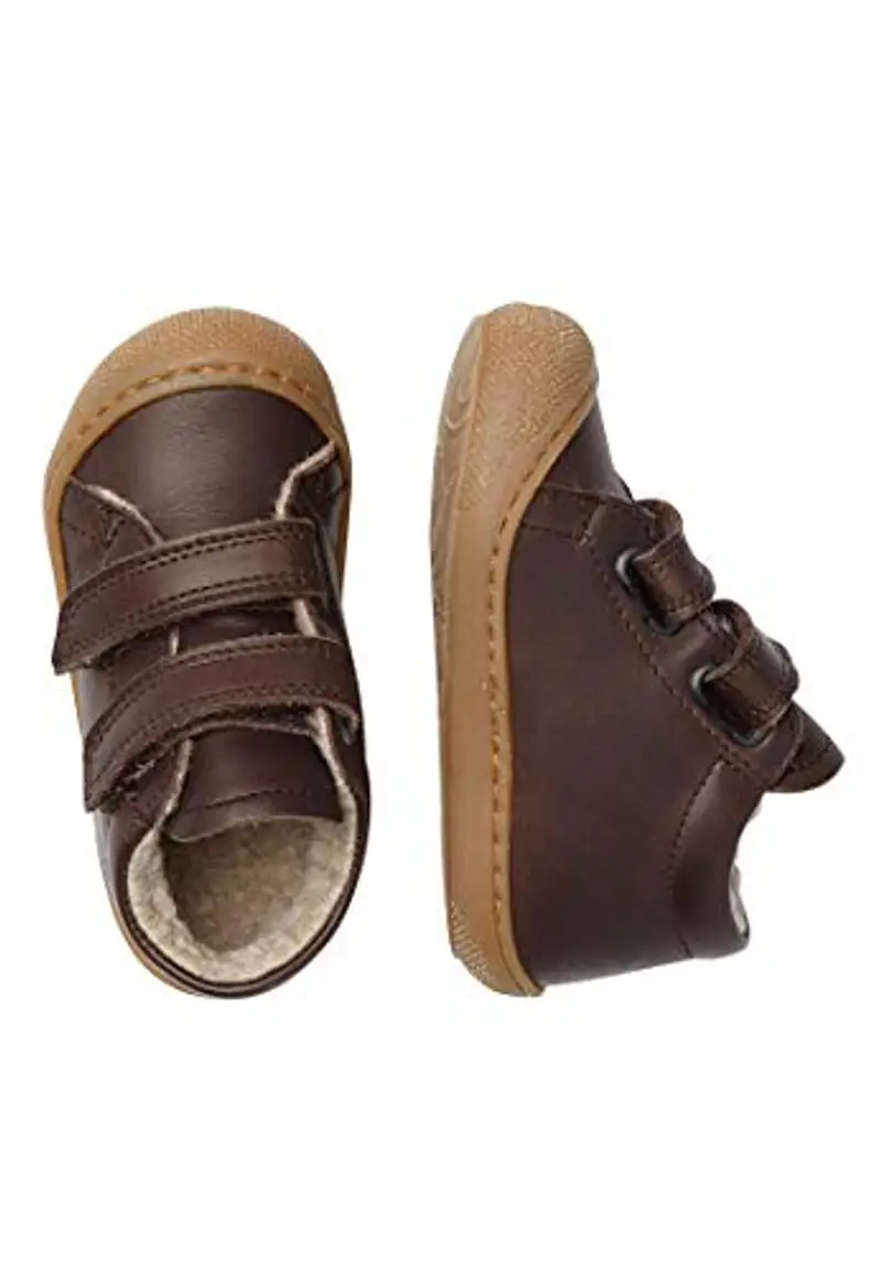 Naturino Scarpine Primi Passi in Pelle, Marrone Scuro 22 miniatura 2