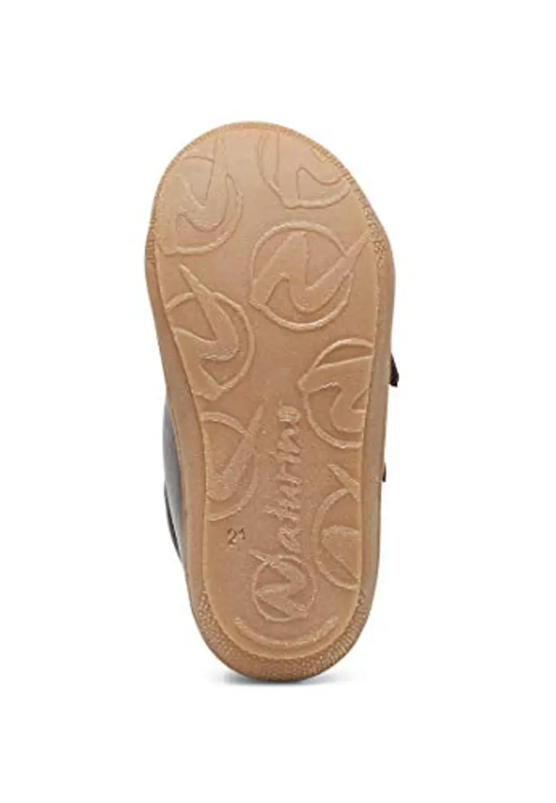 Naturino Scarpine Primi Passi in Pelle, Marrone Scuro 25 miniatura 3