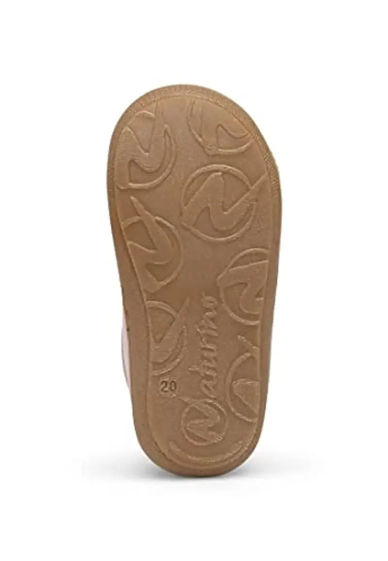 Naturino Scarpine Primi Passi in Pelle, Rosa Chiaro 21 miniatura 3