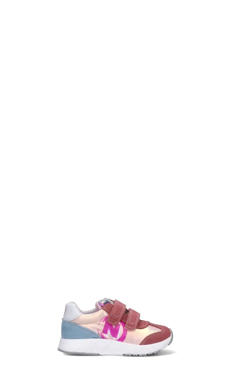 Sneaker bimba rosa in pelle Vario