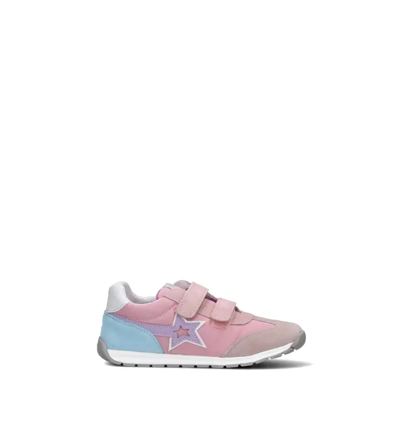 Sneaker bimba rosa Vario