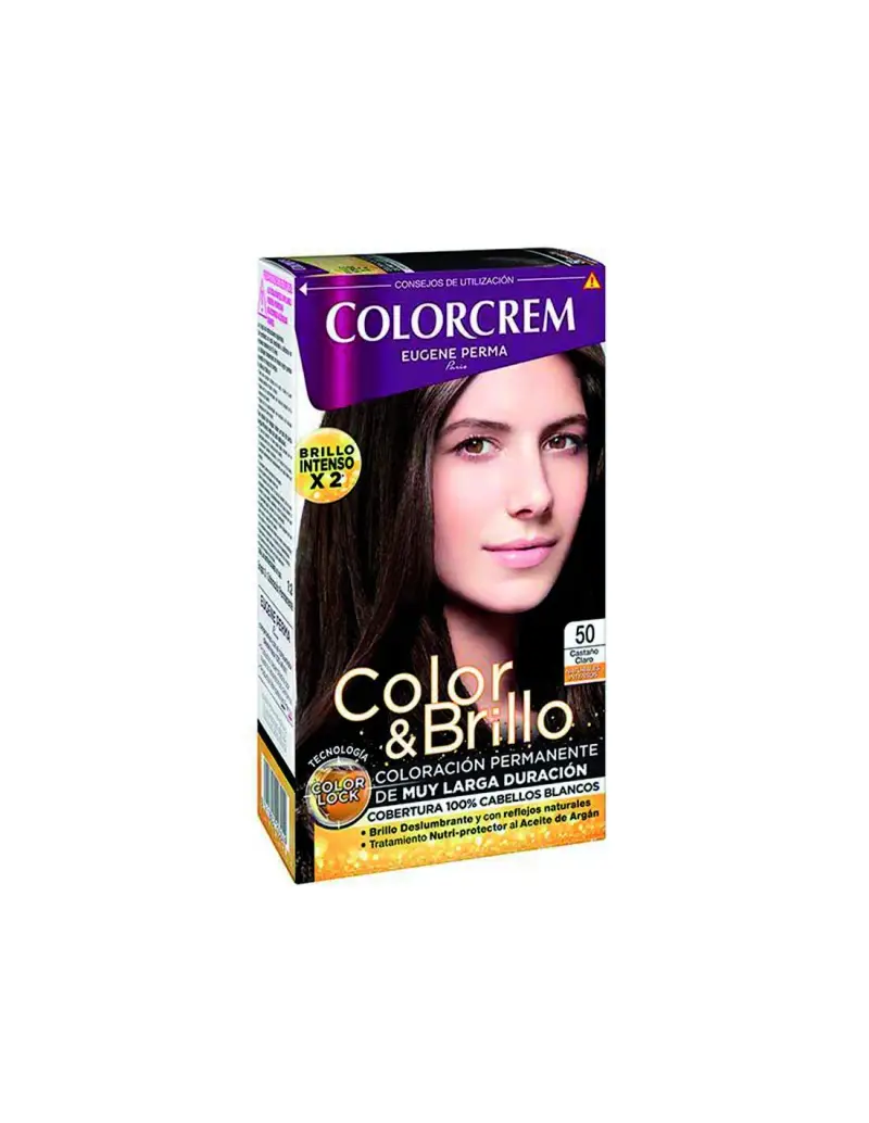 Tintura capelli Colorcrem 50 Castanochiaro