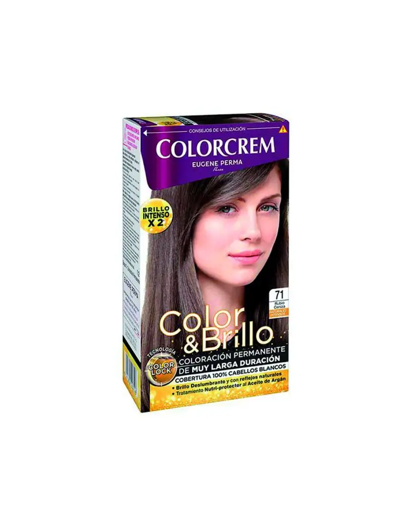 Tintura capelli Colorcrem 71 Biondo cenere