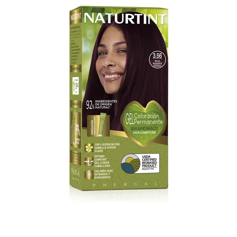 Tintura Per Capelli Naturtint 3.56n Rosso Radiante Intenso