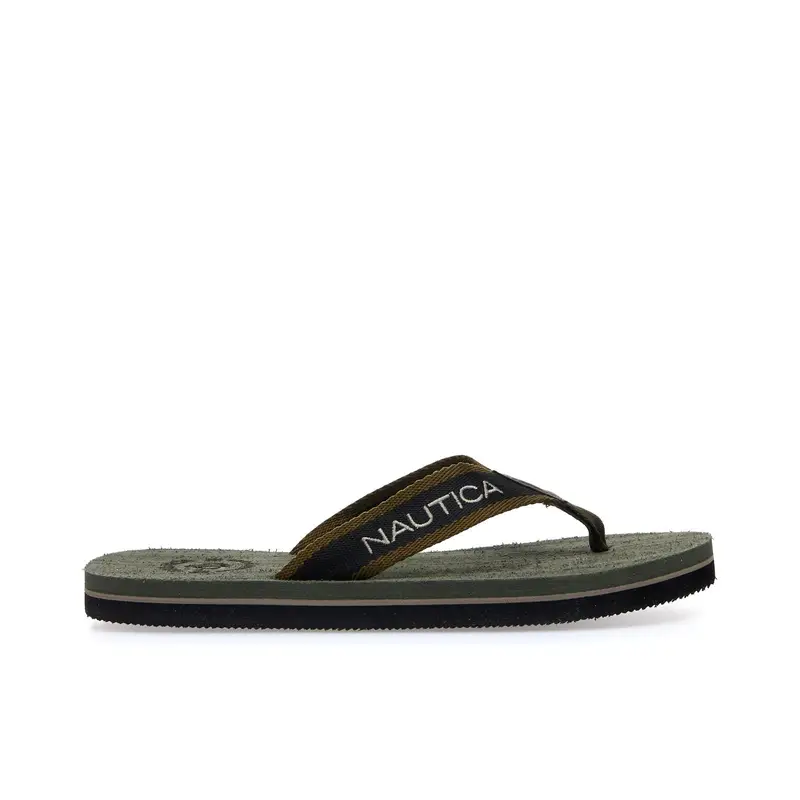 Ciabatte verdi da mare modello infradito