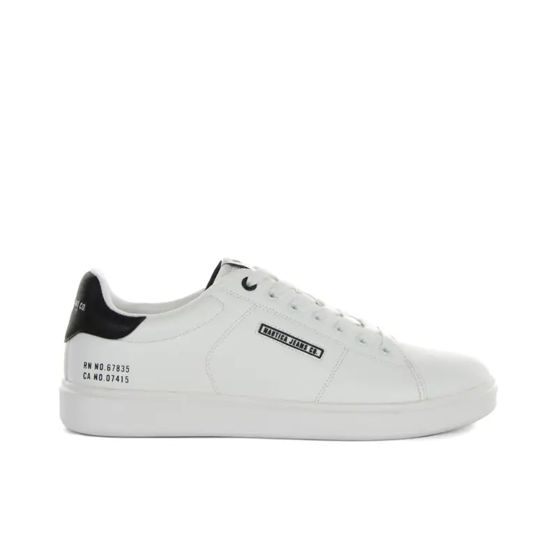 Sneakers bianche con logo
