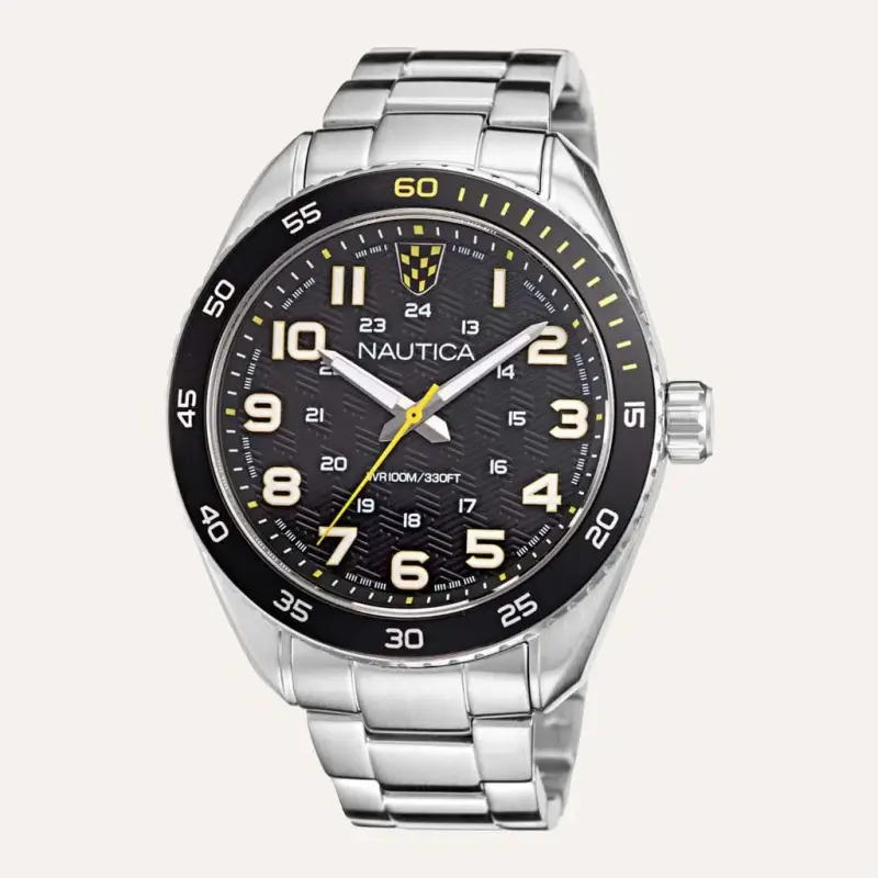 Set Orologio Al Quarzo Nautica Key Biscane Box Set Napkbs224