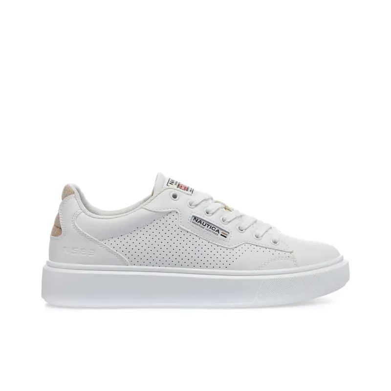 Sneakers bianche con lacci