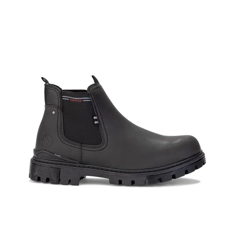 Stivaletti grigi modello chelsea con cuciture