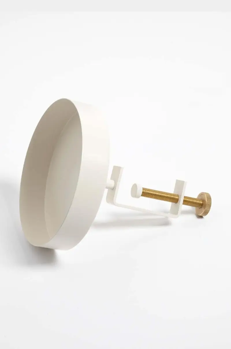 vassoio decorativo con morsetto Clamp Beige