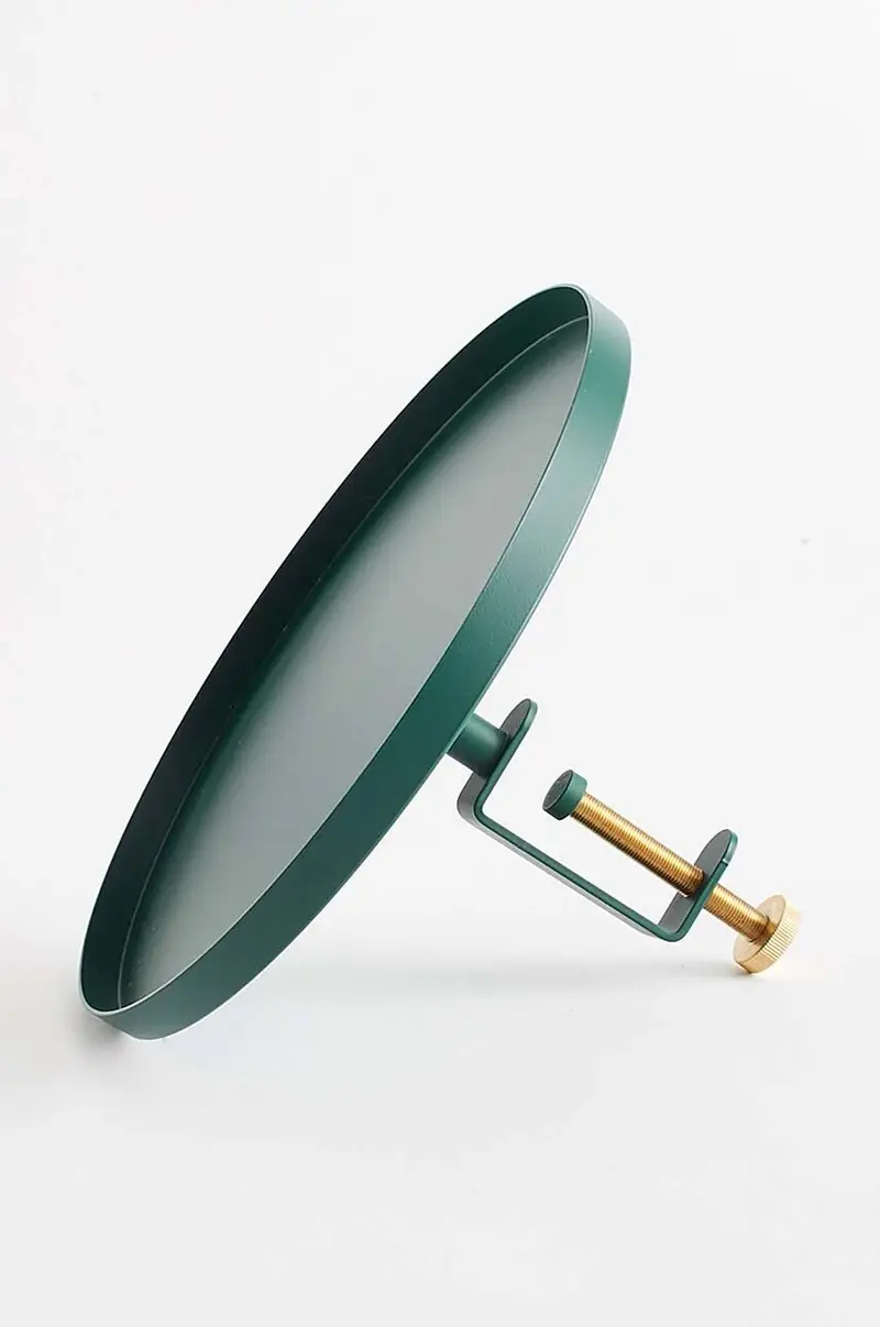 vassoio decorativo con morsetto Clamp Verde