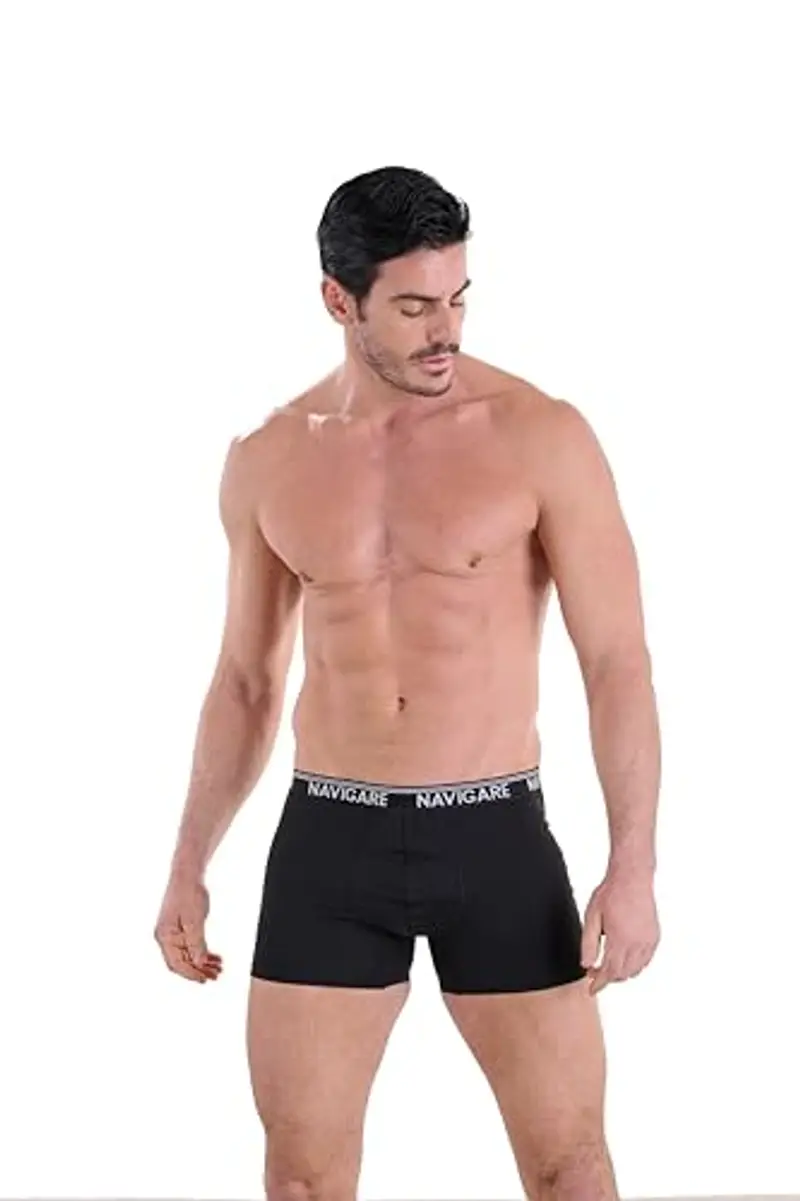 Navigare Boxer Uomo Nero 1602123 miniatura 2