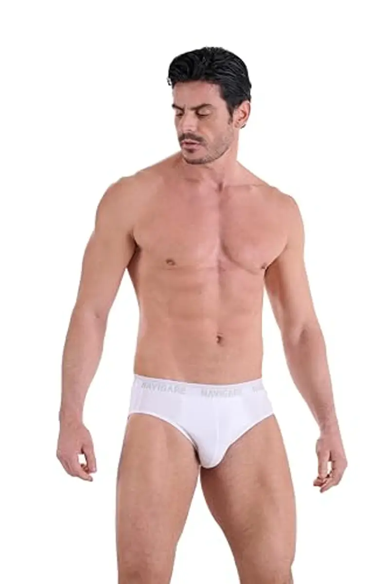 Navigare Slip Uomo Bianco 1602148 miniatura 2