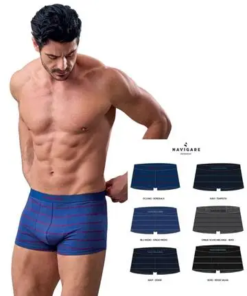 Boxer uomo in cotone elasticizzato Navigare 21526