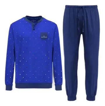 Pigiama uomo in jersey di cotone manica lunga Navigare 141629