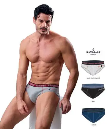 Slip uomo moda in cotone elasticizzato Navigare 21503
