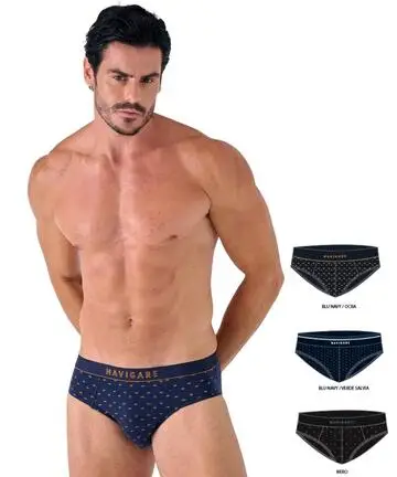 Slip uomo moda in cotone elasticizzato Navigare 21581