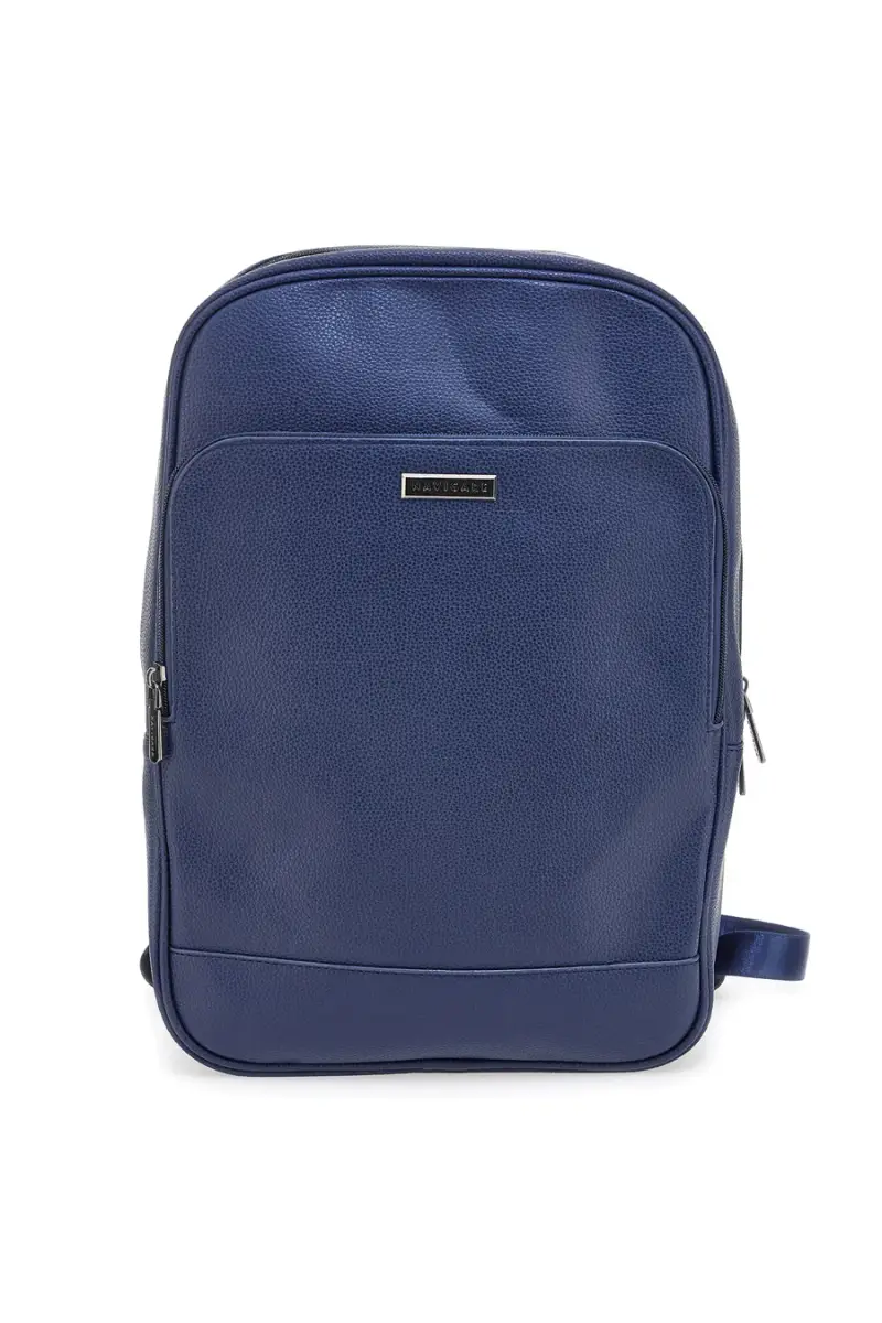 Zaino blu tasca frontale doppio scomparto Navigare BAG899-5 [BLU]