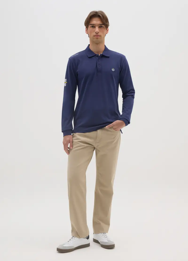 NAVY SPORT Polo Uomo Blu 4122640 miniatura 2