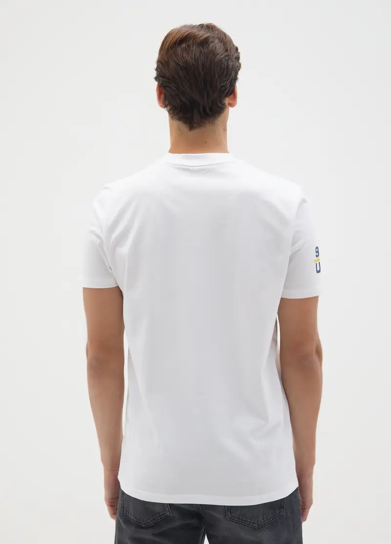 NAVY SPORT T-shirt Uomo Bianco 4122639 miniatura 3