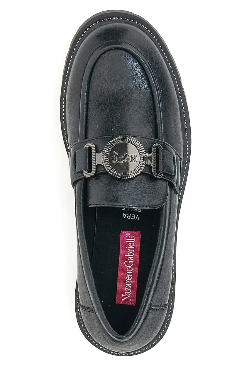 Mocassini Nazareno Gabrielli 9908 Nero [NERO] miniatura 5