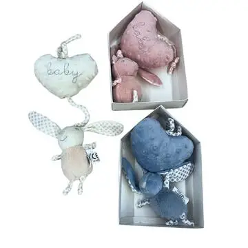 CONFEZIONE REGALO NEONATO PUPAZZO CARILLON NAZARENO GABRIELLI NG-4785