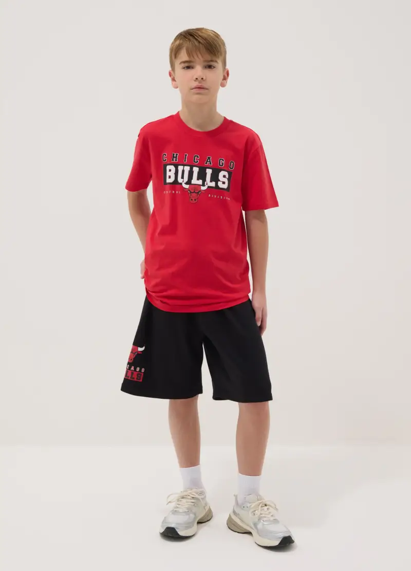 Set In Puro Cotone Multicolor Da Ragazzo Oversize Fit Chicago Bulls, Bambino, Multicolor