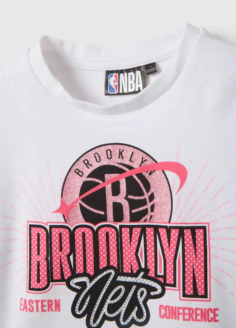 NBA T-shirt Bambina Bianco 4329503 miniatura 3