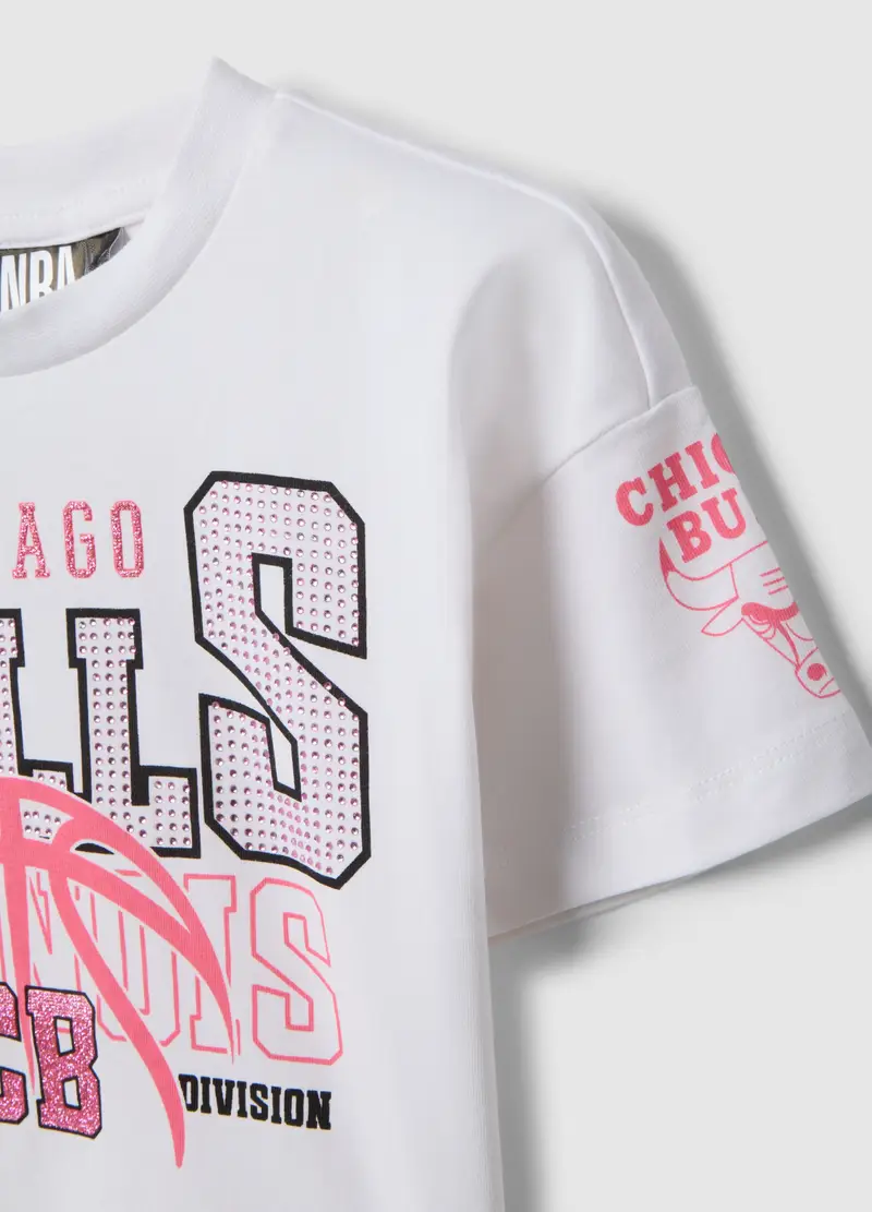 NBA T-shirt Bambina Bianco 4329504 miniatura 3