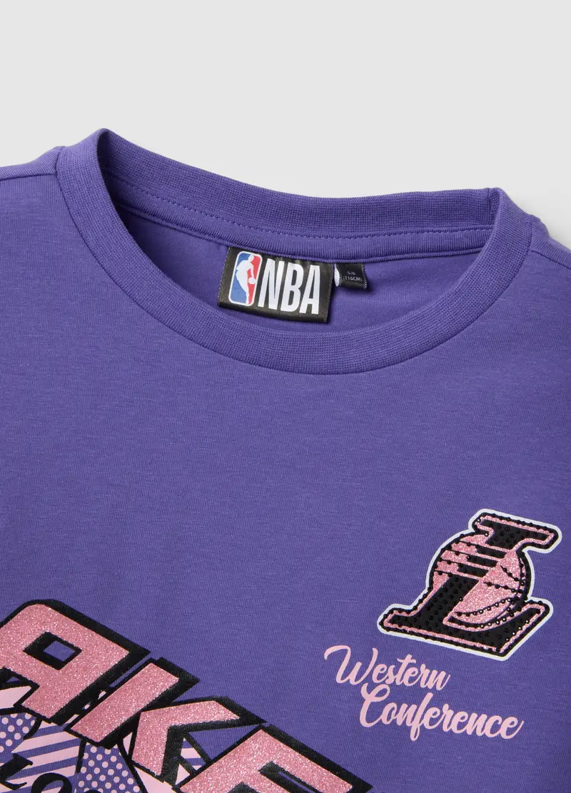 NBA T-shirt Bambina Viola 4329502 miniatura 3