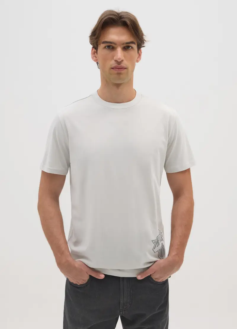 NBA T-shirt Uomo Grigio 4122553