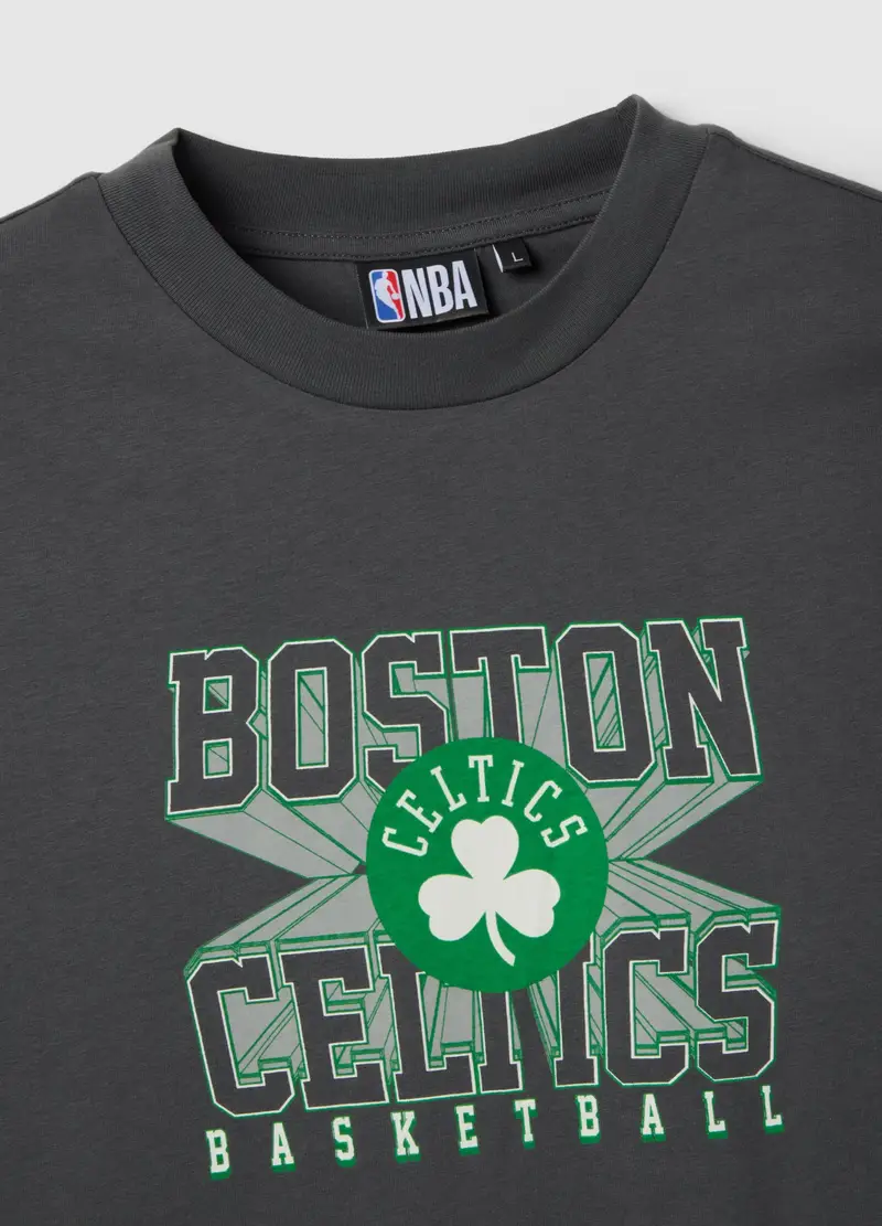 NBA T-shirt Uomo Grigio 4329270 miniatura 2