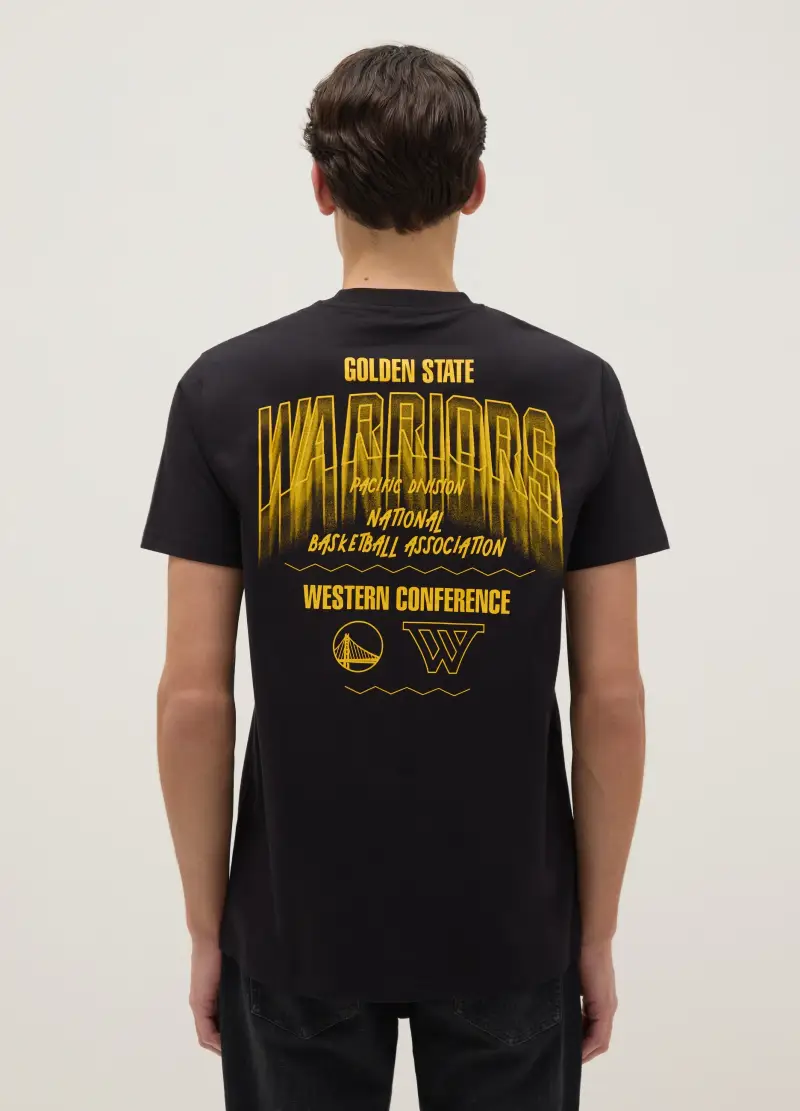 NBA T-shirt Uomo Nero 4329256 miniatura 3