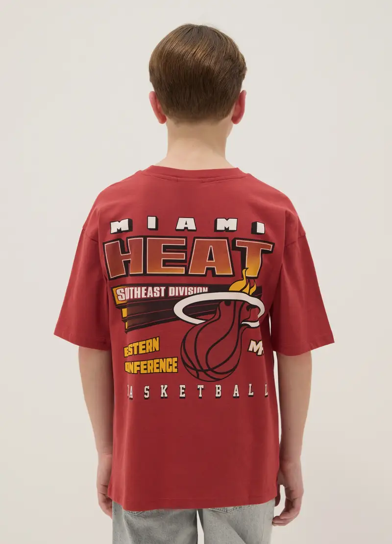NBA T-shirt Bambino Rosso 4329478 miniatura 2