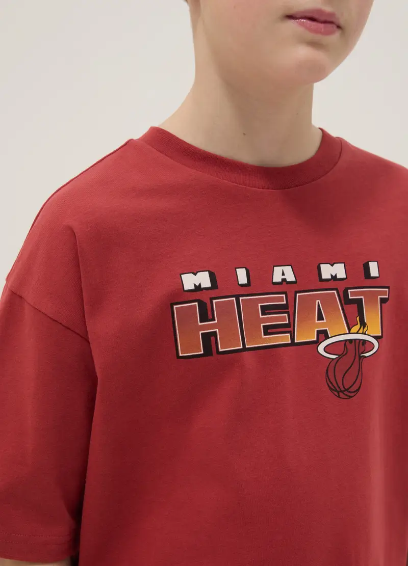 NBA T-shirt Bambino Rosso 4329478 miniatura 3