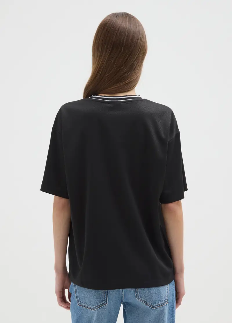 NBA T-shirt Donna Nero 4122487 miniatura 3