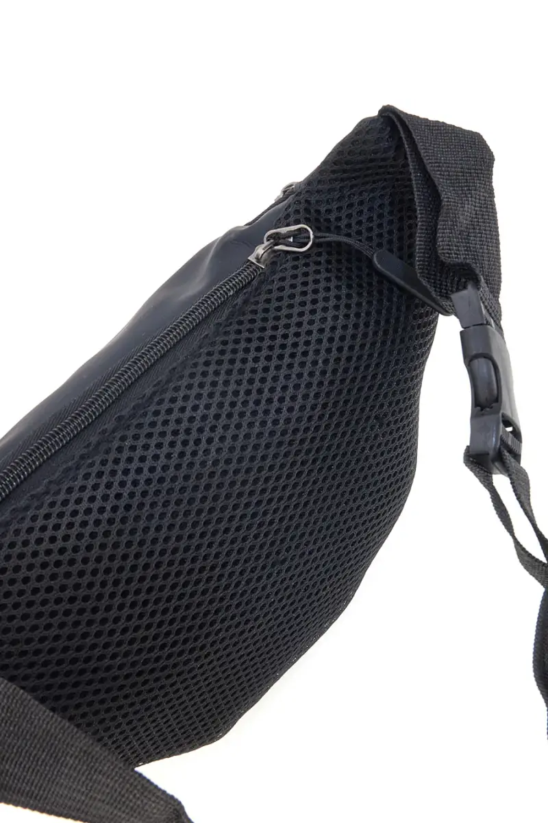 Marsupio nero con tasche zip Indigeno metropolitano 8159-A [NERO] miniatura 3