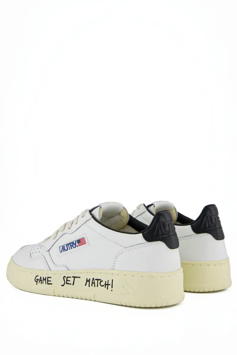 Neakers Medalist Low Bianche e Nere miniatura 3